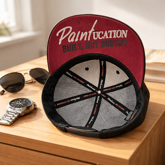 Paintucation "Built Not Bought" Trucker Hat