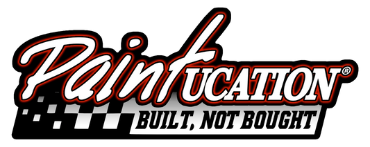 Paintucation "Built Not Bought" stickers